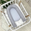 Protectie somn – Baby Nest Velvet gri (3)